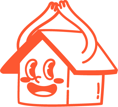 Icone personnalisée d'une maison